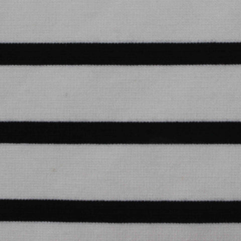 Black Diagonal-Stripe Knit, Viscose, 276 gsm