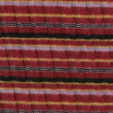 Red Plaid Rib Knit, Polyester — photo 2