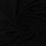 Polyester Jersey Knit Fabric, 160 gsm — Black — photo 2
