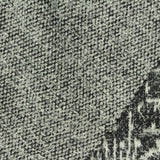 Jacquard Polyester Stretch Chunky Knit Fabric, 300 gsm, 160 cm — Black — photo 2