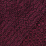 Deep Burgundy Textured Rib Knit, Polyester — photo 2