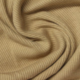 Polyester Stretch Rib Knit Fabric, 328 gsm, 110 cm — Orange — photo 2