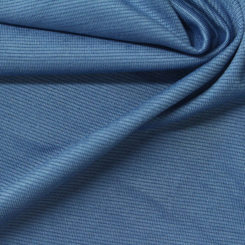 Polyester Stretch Jersey Knit Fabric, 170 gsm — Blue