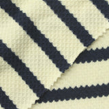 Navy Horizontal-Stripe Jacquard, Cotton — photo 2