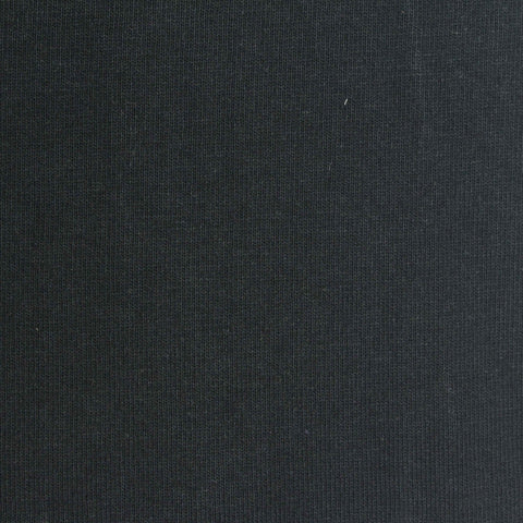 100% Cotton Jersey Knit Fabric, 210 gsm, 180 cm — Black, ref EF-272755