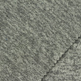 Brushed Polyester Viscose Stretch Chunky Knit Fabric, 200 gsm, 165 cm — Grey — photo 2