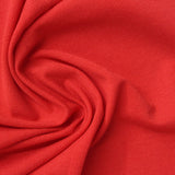 Tencel Lyocell Polyester Piqué Knit Fabric, 240 gsm, 165 cm — Red — photo 2