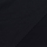 100% Polyester Knit Fabric, 160 gsm, 160 cm — Black — photo 2