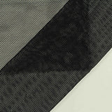 Polyester Stretch Mesh Fabric, 81 gsm, 150 cm — Black — photo 2