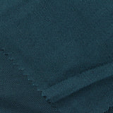 Linen Cotton Canvas Fabric, 185 gsm — Navy — photo 2