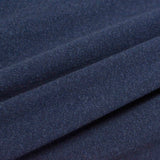 Dark Blue Marl French Terry, Cotton-Poly — photo 2
