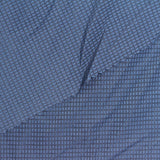 Blue Check Interlock Knit, Polyester — photo 2