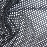 100% Polyester Mesh Fabric, 150 gsm, 160 cm — Grey — photo 2