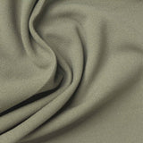Polyester Stretch Linen-Look Fabric, 255 gsm, 150 cm — Khaki — photo 2