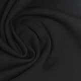 Cotton Polyester French Terry Fabric, 290 gsm — Black — photo 2