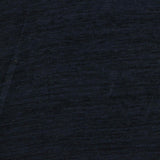 Dark Blue Heathered-Marl Jersey Knit, Poly-Cotton — photo 2