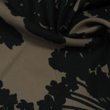 Black Floral Knit, Polyester — photo 2