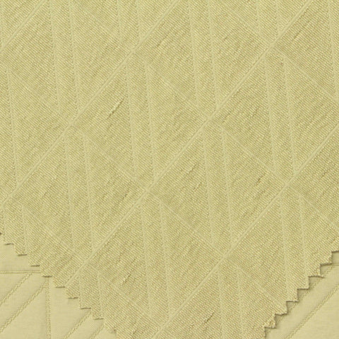 Light Yellow Squares Jacquard, Polyester