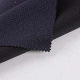 100% Polyester Interlock Knit Fabric, 418 gsm — Black — photo 2