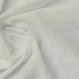 Beige Tone-on-Tone Warp Knit, Nylon-Spandex — photo 2