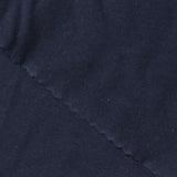 Cotton Stretch Jersey Knit Fabric, 238 gsm, 185 cm — Navy — photo 2