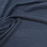 Polyester Cotton Jersey Knit Fabric, 133 gsm — Navy — photo 2