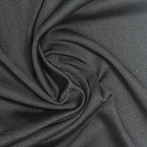 Polyester Stretch Milk Silk Knit Fabric, 180 gsm, 170 cm — Grey, ref EF-261819