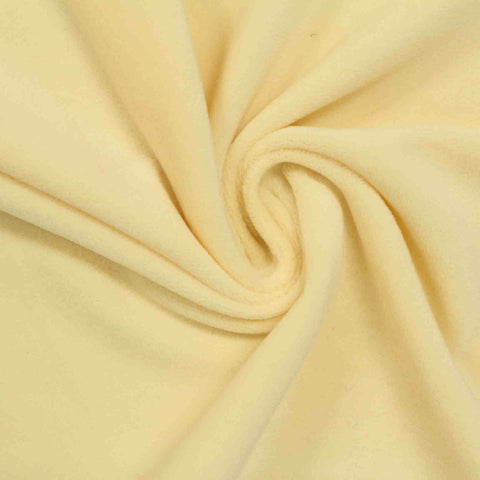 Fleece Fabric, 227 gsm, 172 cm — Yellow