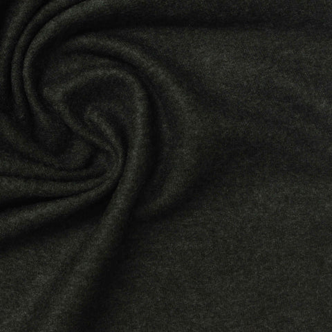 Dark Grey Marl Jersey Knit, Acrylic-Viscose