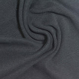 Cotton Polyester Rib Knit Fabric, 340 gsm, 175 cm — Navy — photo 2