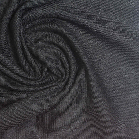 Dark Grey Marl Jersey Knit, Modal