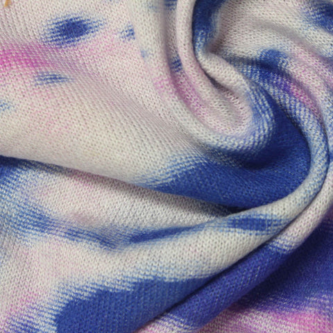 Blue Cloud Chunky Knit, Viscose-Poly
