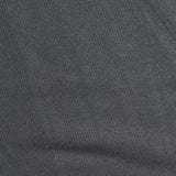 Nylon Cotton French Terry Fabric, 340 gsm, 180 cm — Black — photo 2