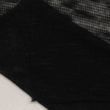 Light Grey Heathered-Marl Jersey Knit, Polyester — photo 2