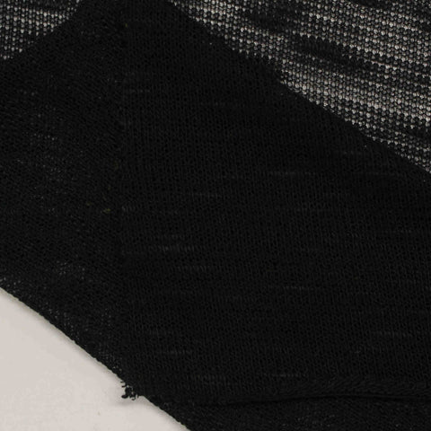 Light Grey Heathered-Marl Jersey Knit, Polyester, 130 gsm