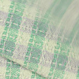 Light Green Check Bouclé, Polyester — photo 2