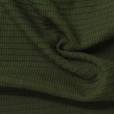 Plaid Cotton Polyester Waffle Knit Fabric, 170 gsm, 160 cm — Green — photo 2