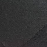 Polyester Stretch Linen-Look Fabric, 345 gsm, 145 cm — Black — photo 2