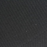 Polyester Stretch Rib Knit Fabric, 277 gsm, 140 cm — Grey — photo 2