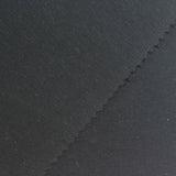 Cotton Polyester Stretch Scuba Knit Fabric, 375 gsm, 160 cm — Black — photo 2