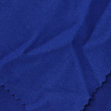 Polyester Viscose Stretch Twill Fabric, 258 gsm, 140 cm — Blue — photo 2