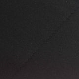 Viscose Nylon Stretch Ponte Knit Fabric, 345 gsm, 155 cm — Black — photo 2