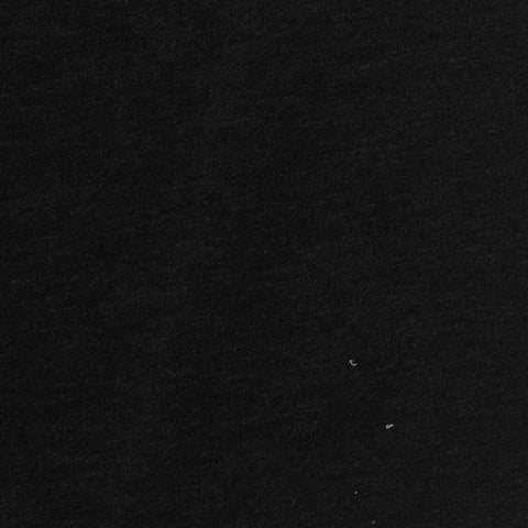 Yarn-Dyed Polyester Stretch Scuba Knit Fabric, 400 gsm, 165 cm — Black