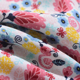Pink Floral Woven, Viscose — photo 2