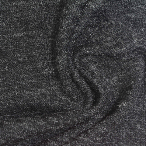 Dark Charcoal Heather Chunky Knit, Polyester