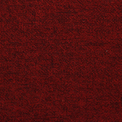Red Marl Scuba Knit, Poly-Acrylic, 217 gsm