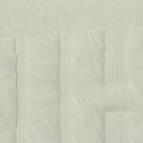 Jacquard Polyester Cotton Stretch Knit Fabric, 340 gsm — Yellow — photo 2