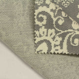 Cream Floral Jacquard, Acrylic-Poly — photo 2
