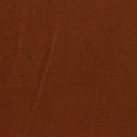 100% Cotton Jersey Knit Fabric, 145 gsm, 160 cm — Brown