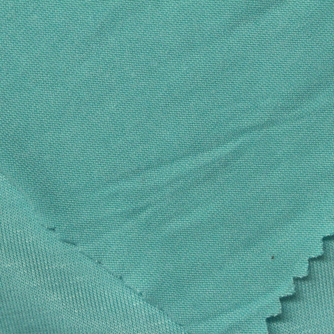 Viscose Stretch Jersey Knit Fabric, 190 gsm, 170 cm — Green